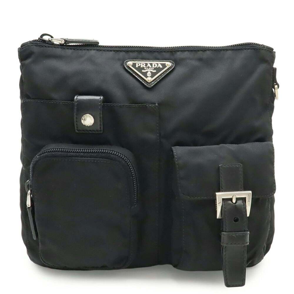 PRADA Leather Shoulder Bag - Picture 1 of 9